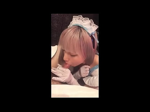 ❤️ Japanese Idol [mayuka], French maid costume, part 1, blowjob and jerk off with lotion Kanema wolaula pa ife ❌❤